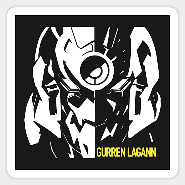 Gurren Lagann Sticker by onzaqi